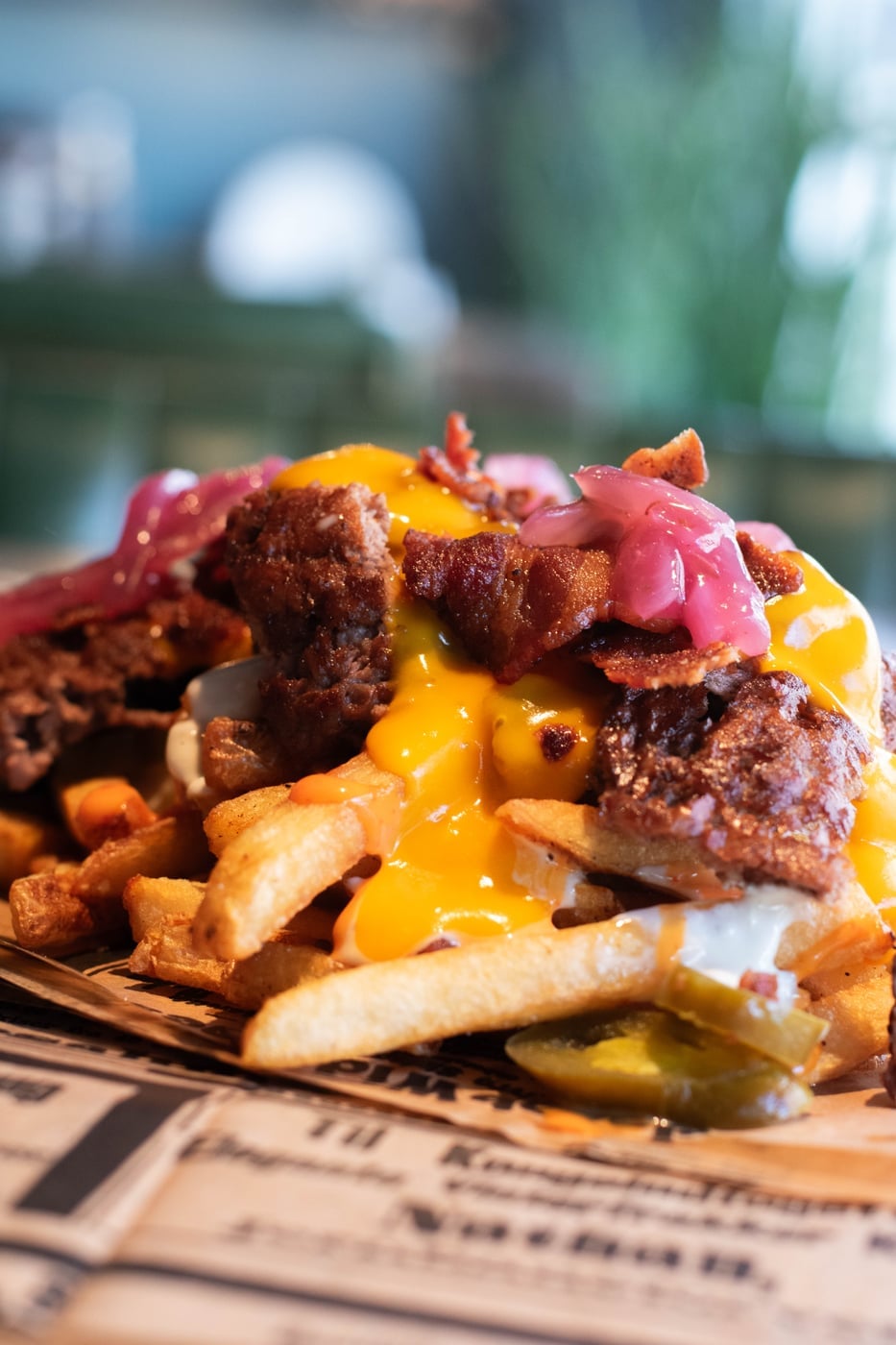 Loaded loaded fries